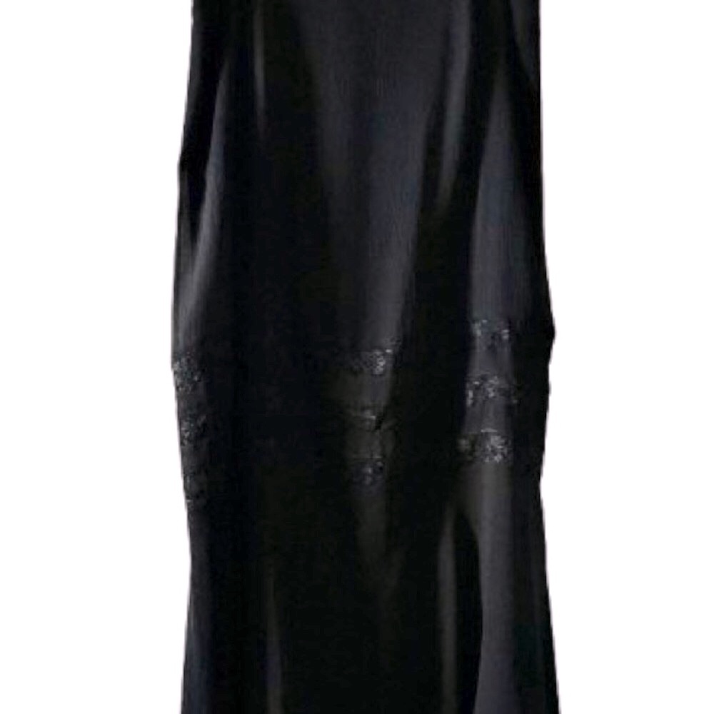 INC Black silk skirt. NWT.